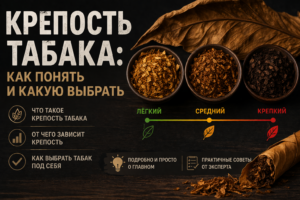 Крепость развесного табака: как понять и какую выбрать Крепость развесного табака: как понять и какую выбрать