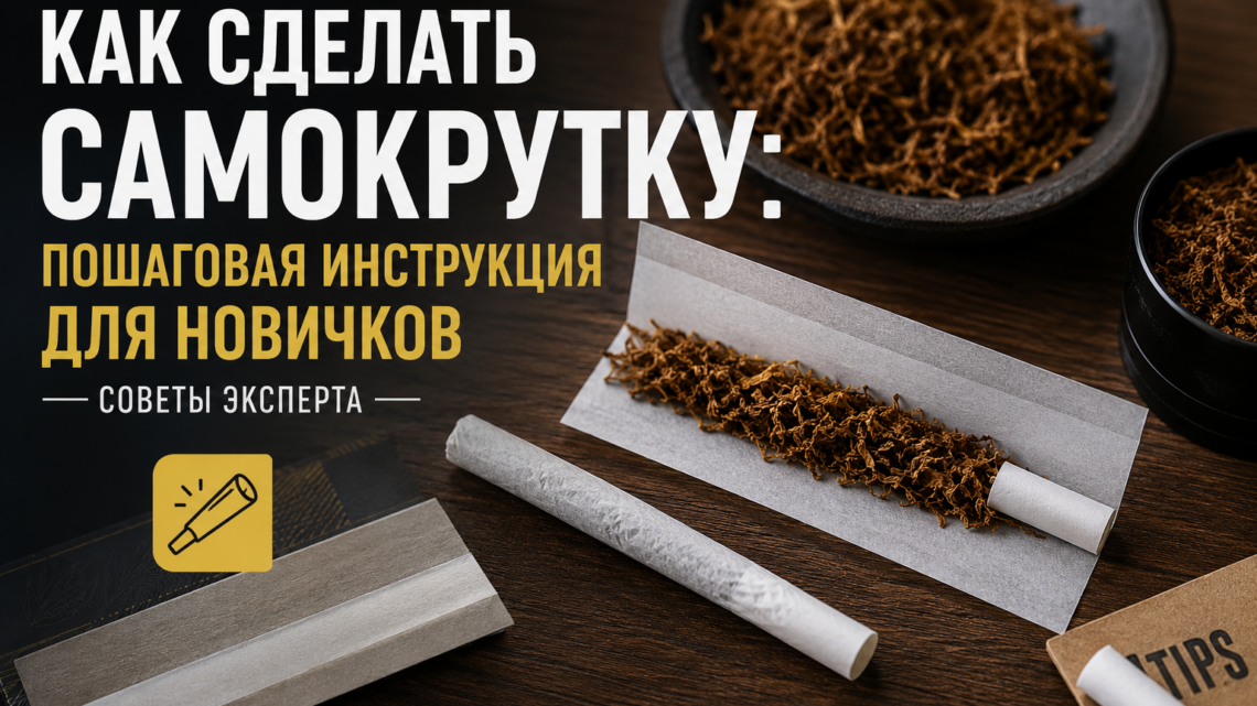 Как сделать самокрутку: полное руководство для начинающих